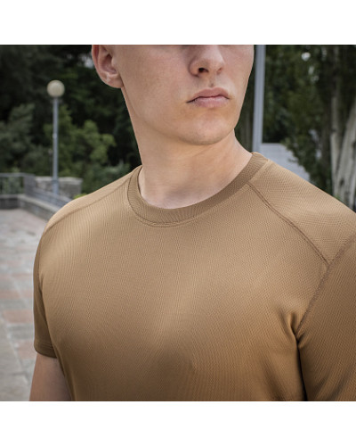 M-Tac футболка потовідвідна Athletic Velcro Coyote Brown (80007017)