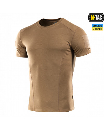 M-Tac футболка потовідвідна Athletic Velcro Coyote Brown (80007017)