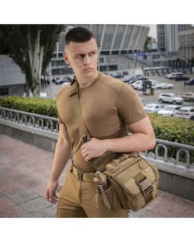 M-Tac футболка потовідвідна Athletic Velcro Coyote Brown (80007017)
