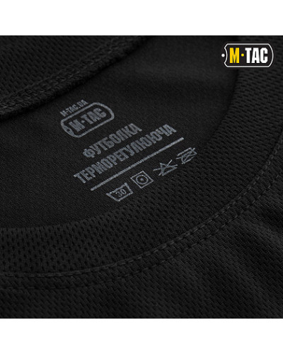 M-Tac футболка потовідвідна Athletic Velcro Black (80007002)