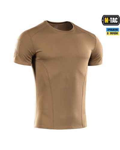 M-Tac футболка потовідвідна Athletic Velcro Coyote Brown (80007017)