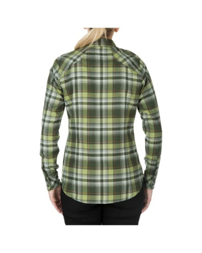 Рубашка женская тактическая фланелевая 5.11 Heartbreaker Flannel Shirt, Swamp (62382-197)