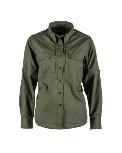 Рубашка тактическая женская 5.11 Women’s TACLITE® Pro Long Sleeve Shirt, TDU Green (62070-190)