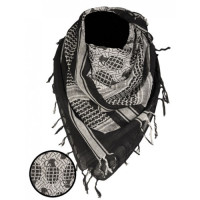 Повязка универсальная Mil-Tec Шемаг Ананас (Арафатка), White/Black