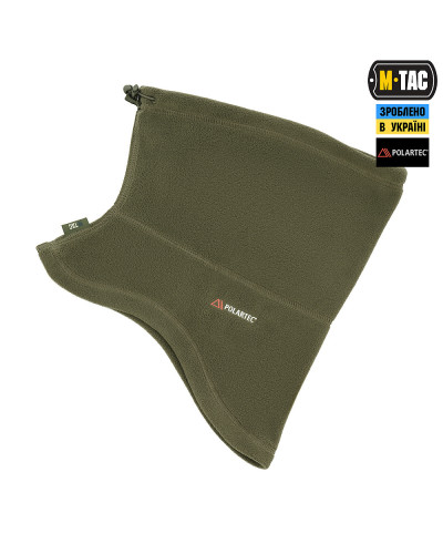 M-Tac шарф-труба анатомический с затяжкой Polartec Army Olive (40566062)
