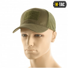 M-Tac бейсболка з липучкою та сіткою Olive