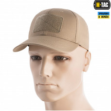 M-Tac бейсболка тактична Elite Flex ріп-стоп Khaki