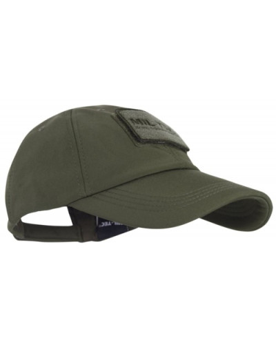 Бейсболка из ткани софтшелл Mil-Tec SOFTSHELL BASEBALL CAP, Olive (12317501)