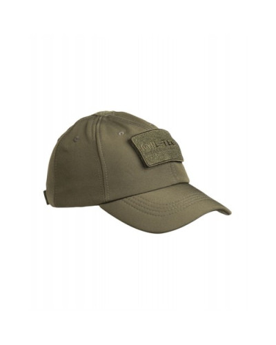 Бейсболка из ткани софтшелл Mil-Tec SOFTSHELL BASEBALL CAP, Olive (12317501)