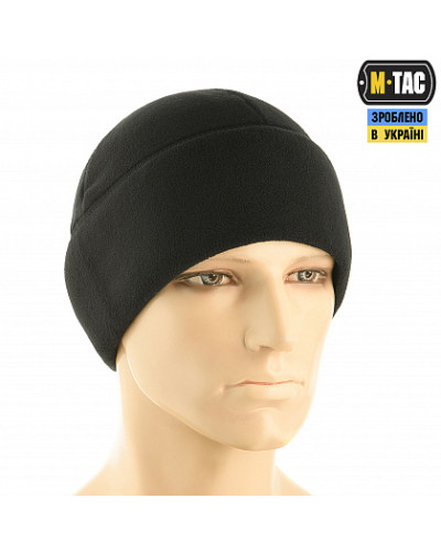 M-Tac шапка Watch Cap Premium фліс (250г/м2) with Slimtex Black (40026002)