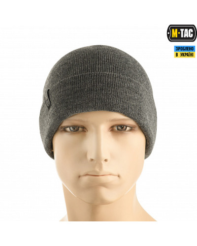M-Tac шапка тонкая вязка 100% акрил Grey (40546011)