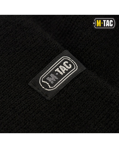 M-Tac шапка тонкая вязка 100% акрил Black (40546002)