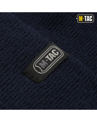 M-Tac шапка тонкая вязка 100% акрил Dark Navy Blue (40546015)