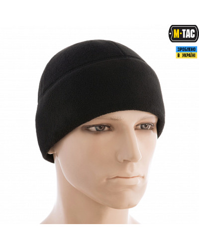 M-Tac шапка Watch Cap фліс (260г/м2) with Slimtex Black (40003202)