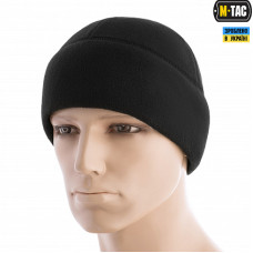 M-Tac шапка Watch Cap фліс (260г/м2) with Slimtex Black
