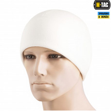 M-Tac шапка Watch Cap Elite фліс (260г/м2) with Slimtex White