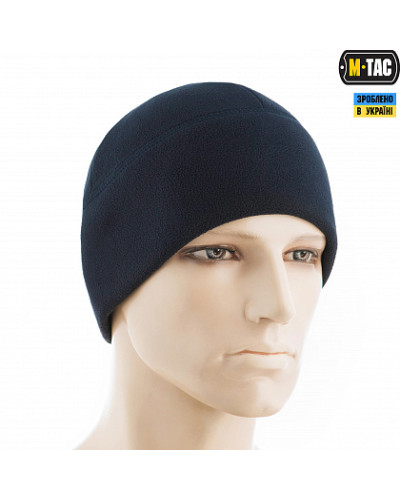 M-Tac шапка Watch Cap Elite фліс (260г/м2) with Slimtex Dark Navy Blue (40003115)