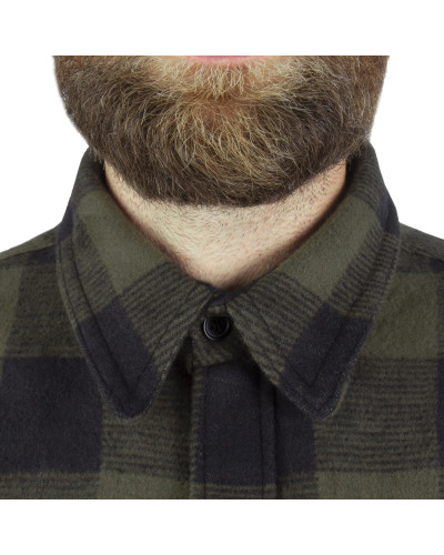 Рубашка фланелевая Sturm Mil-Tec Flannel Shirt, Black (10940002)