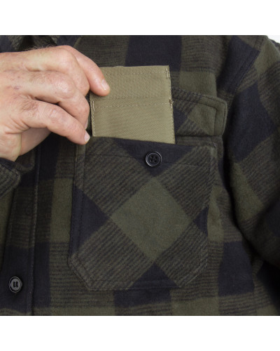 Рубашка фланелевая Sturm Mil-Tec Flannel Shirt, Black (10940002)