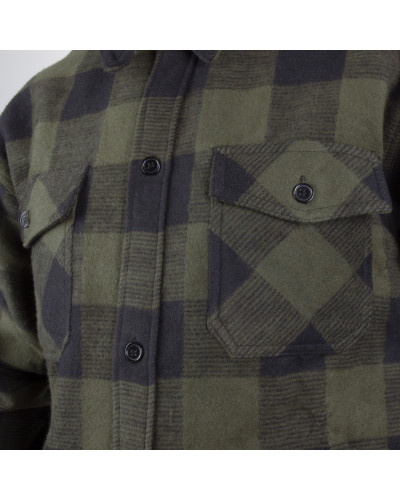 Рубашка фланелевая Sturm Mil-Tec Flannel Shirt, Black (10940002)