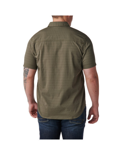 Сорочка тактична 5.11 Tactical Aerial Short Sleeve Shirt, Ranger green (71378-186)