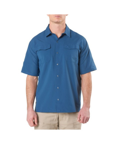 Рубашка тактическая с коротким рукавом 5.11 FREEDOM FLEX WOVEN S/S, REGATTA (71340-709)