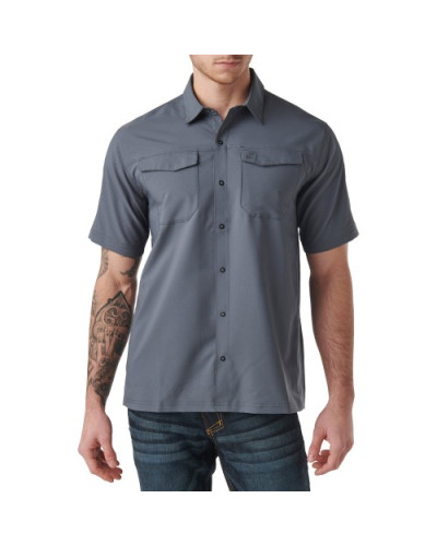 Сорочка тактична з коротким рукавом 5.11 FREEDOM FLEX WOVEN S/S, Turbulence (71340-545)