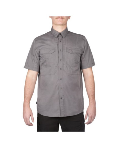 Сорочка тактична з коротким рукавом 5.11 Stryke™ Shirt - Short Sleeve, Storm (71354-092)