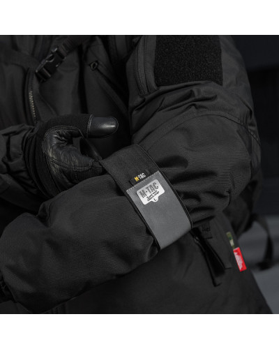 M-Tac Повязка на руку светоотражающая на резинке Large Black (51380299-L)