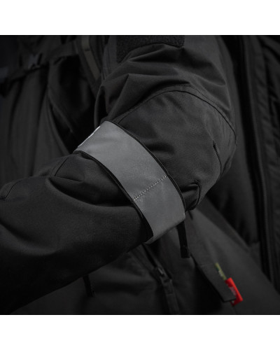 M-Tac Повязка на руку светоотражающая на резинке Large Black (51380299-L)