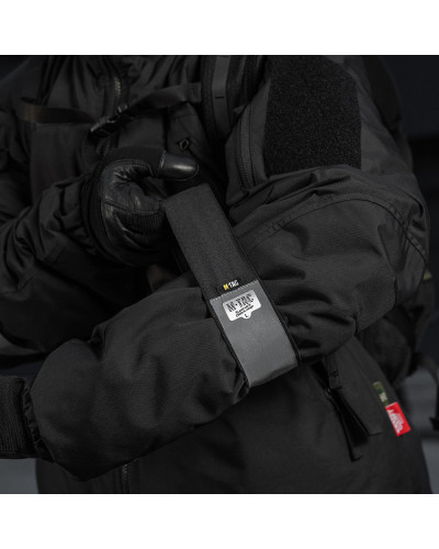 M-Tac Повязка на руку светоотражающая на резинке Large Black (51380299-L)