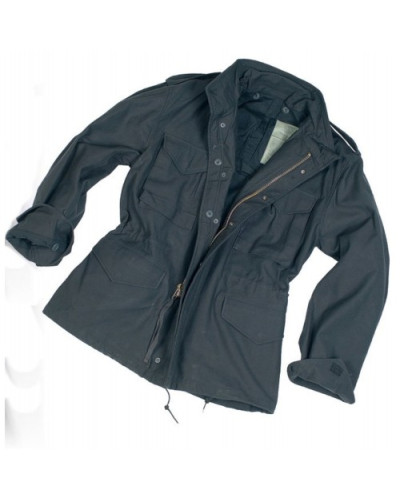 Куртка Mil-Tec полевая демисезонная M65 Teesar (TR), Black (10311002)