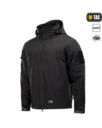 M-Tac куртка Soft Shell з підстібкою Black (20501002)