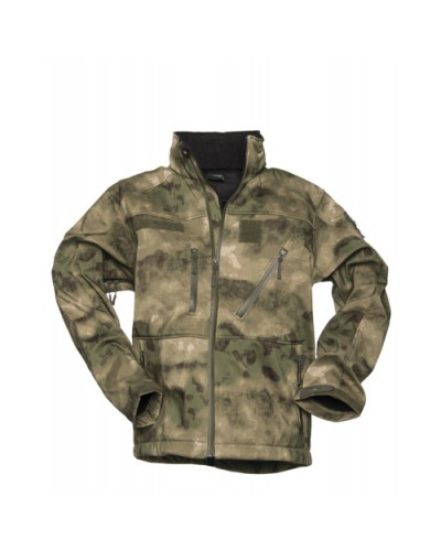 Куртка демісезонна софтшелл Mil-Tec SOFTSHELL JACKET SCU, MIL-TACS FG (10864059)