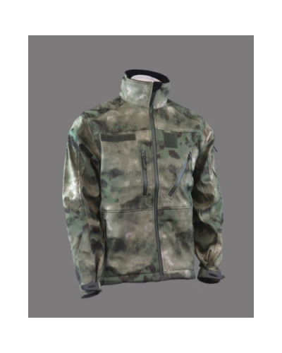Куртка демісезонна софтшелл Mil-Tec SOFTSHELL JACKET SCU, MIL-TACS FG (10864059)