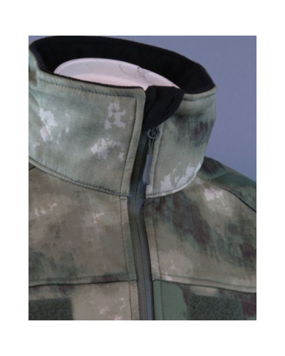 Куртка демісезонна софтшелл Mil-Tec SOFTSHELL JACKET SCU, MIL-TACS FG (10864059)