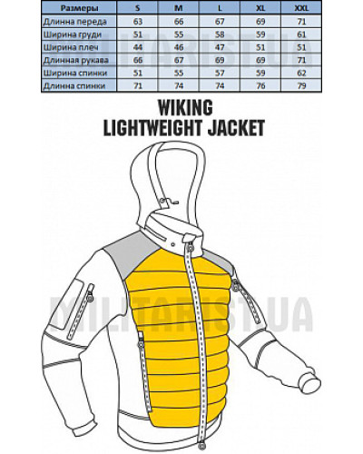 M-Tac куртка Wiking Lightweight Gen.II Black (20307002)
