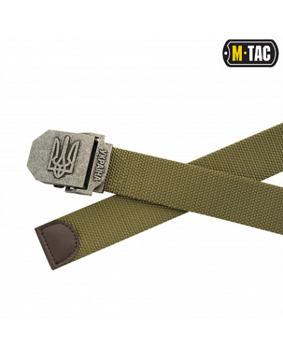 M-Tac ремень с Тризубом (тип 2) Olive (20410801)