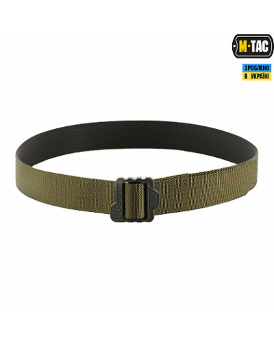 M-Tac ремінь Double Sided Lite Tactical Belt Hex Olive/Black (20463001)