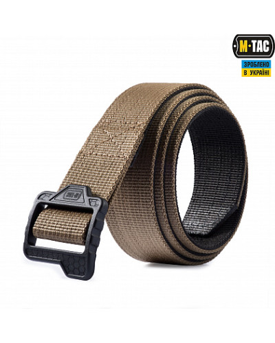 M-Tac ремінь Double Duty Tactical Belt Hex Coyote/Black (10043902)