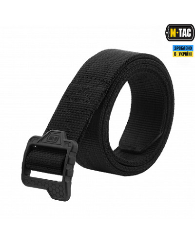 M-Tac ремінь Double Duty Tactical Belt Hex Black (10043002)