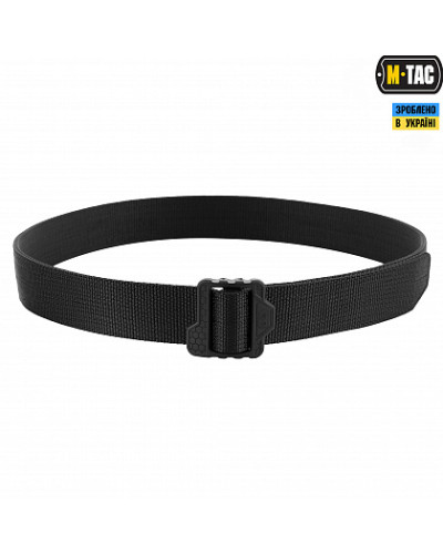 M-Tac ремінь Double Duty Tactical Belt Hex Black (10043002)