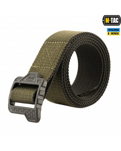 M-Tac ремінь Double Sided Lite Tactical Belt Hex Olive/Black (20463001)