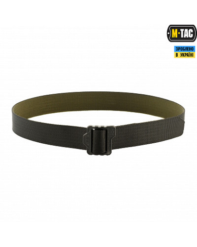 M-Tac ремінь Double Sided Lite Tactical Belt Hex Olive/Black (20463001)