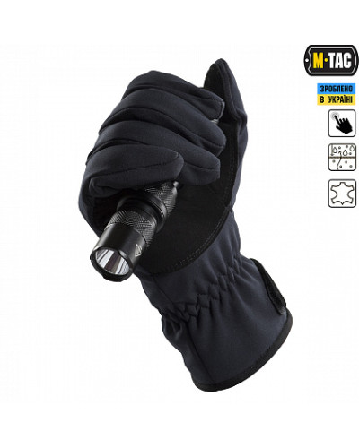 M-Tac перчатки Tactical Waterproof Dark Navy Blue (90001015)