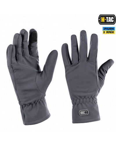 M-Tac рукавички Winter Soft Shell Grey (90010011)
