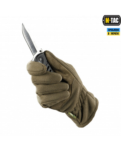 M-Tac перчатки Winter Tactical Windblock 380 Dark Olive (90005048)