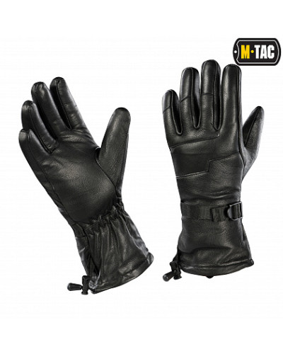 M-Tac рукавички зимові шкіряні Black (90315002)