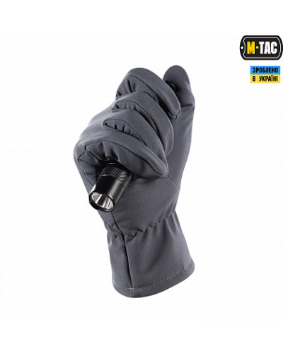 M-Tac рукавички Winter Soft Shell Grey (90010011)