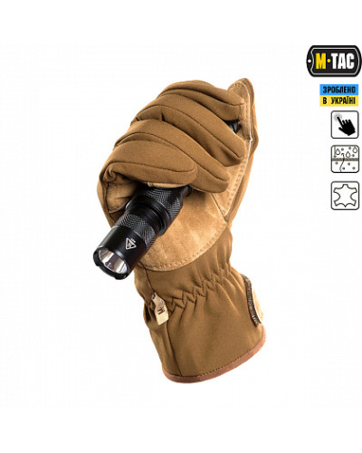 M-Tac перчатки Tactical Waterproof Coyote (90001005)